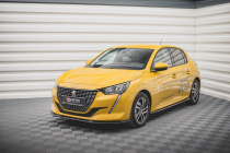 Peugeot 208 Mk2 2019+ Frontsplitter V.2 Maxton Design